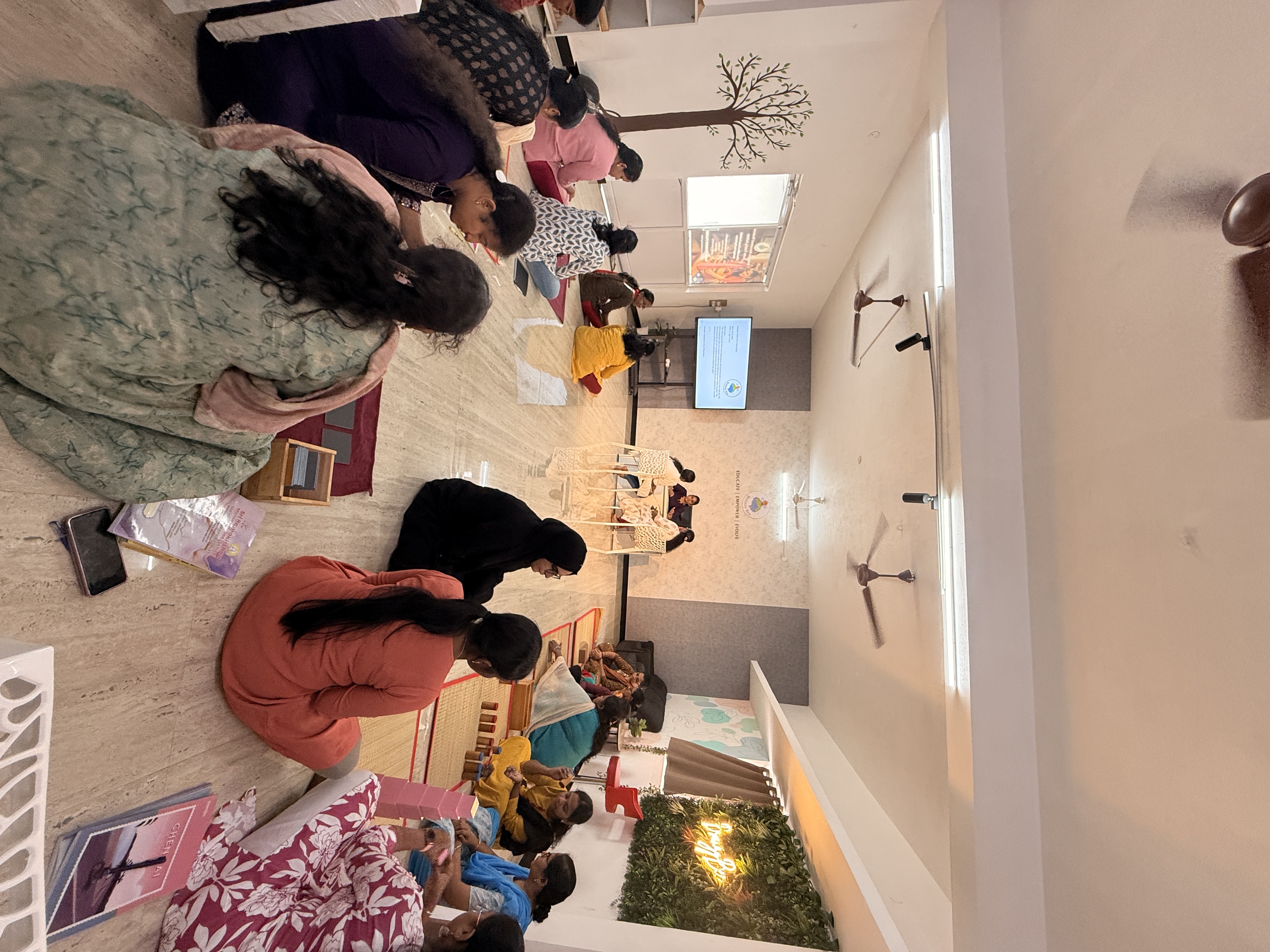 Montessori Apparatus Practical Session – BrainzyBee